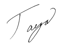 the sign of President Toyohiko Ayamori
